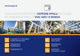 Vďaka našim partnerom úspešne spolupracujeme na stavebnom trhu už viac ako 15 rokov.